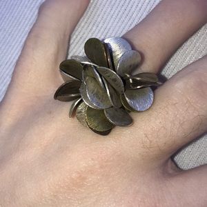 Silpada two tone ring